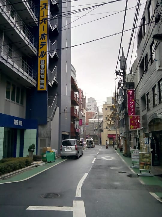 Straße Super Hotel JR Ikebukuro Nishiguchi
