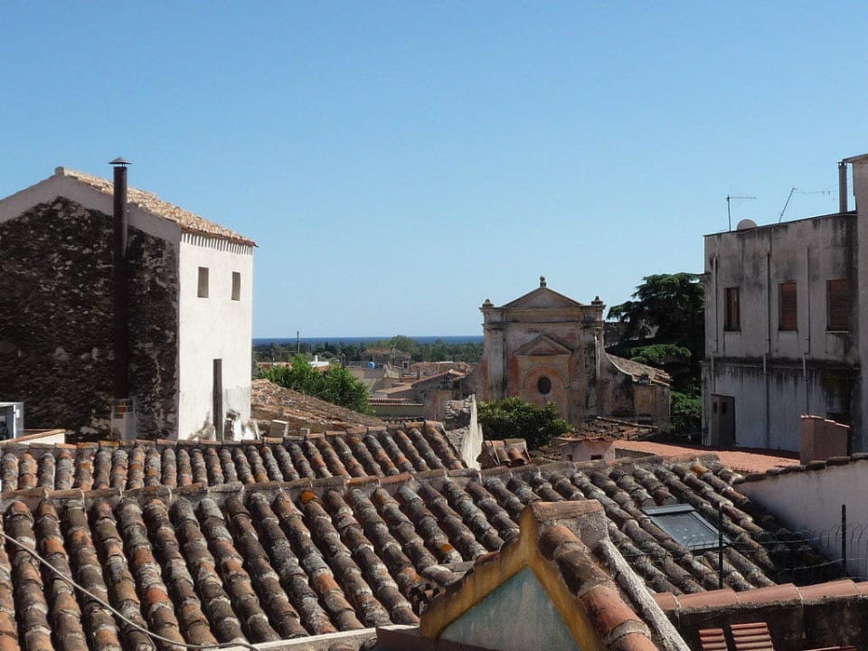 Ausblick aus der Suite "Emozioni" Hotel Anticos Palathos