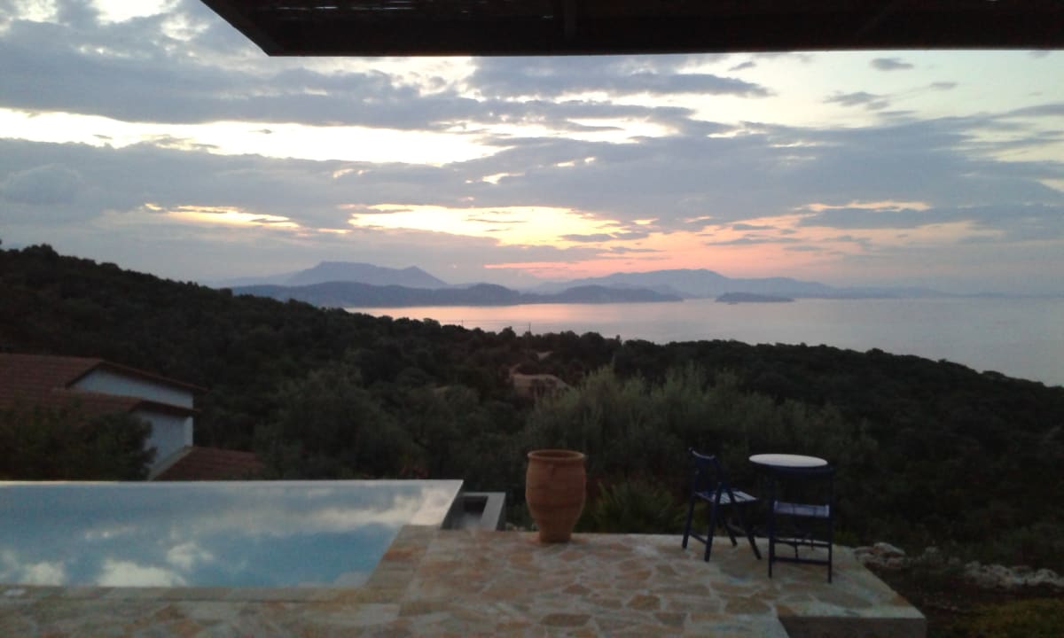 Ausblick Villa Atokos
