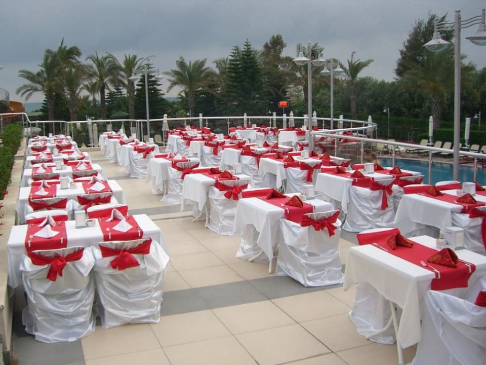 Außenbereich türk. Abend Side Sun Hotel