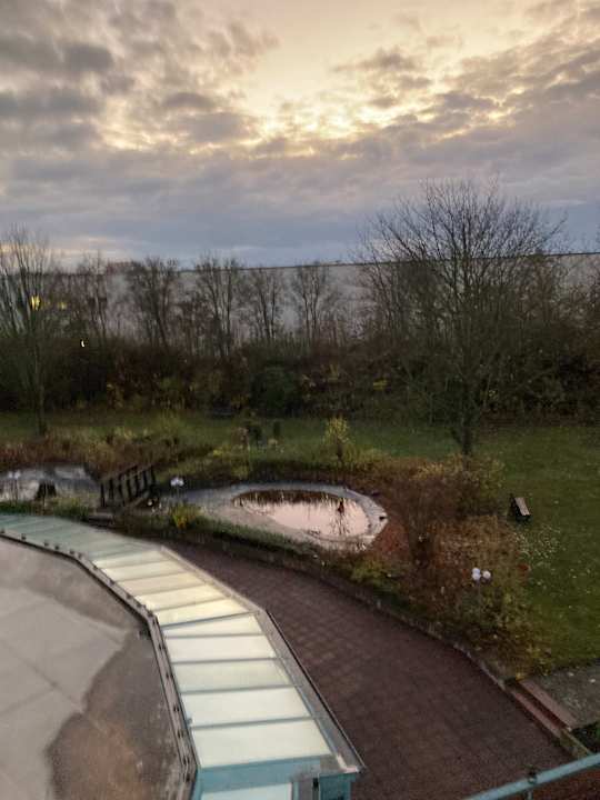 Ausblick Best Western Parkhotel Brehna - Halle