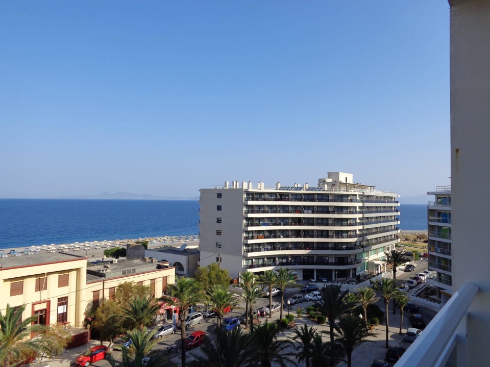 Meerblick rechts 5. Stock  Ibiscus Hotel Rhodos