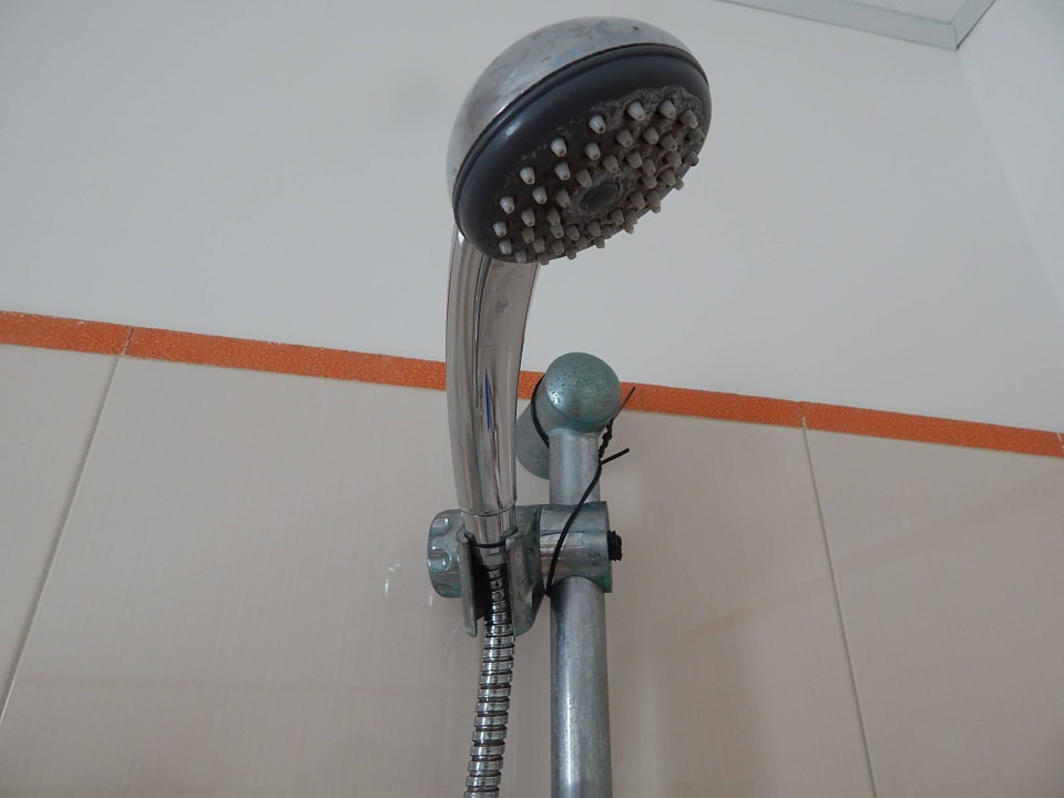 Kaputte Dusche Hotel Kalos