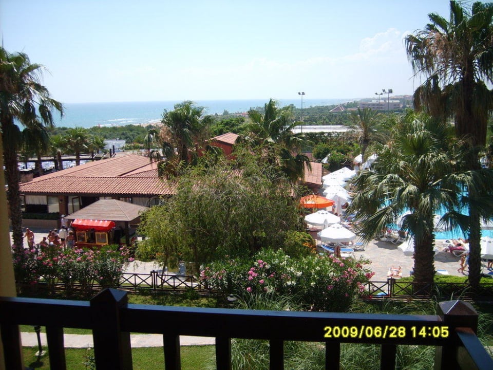 Blick vom Balkon Alba Resort Hotel