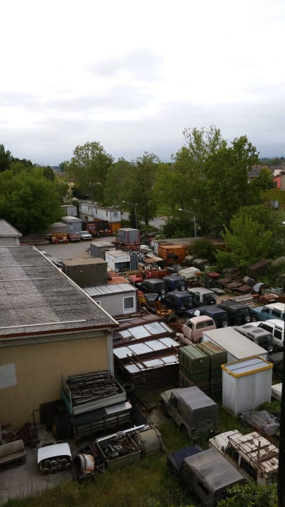 Blick aus Zimmer 301 Hotel Tre Pozzi