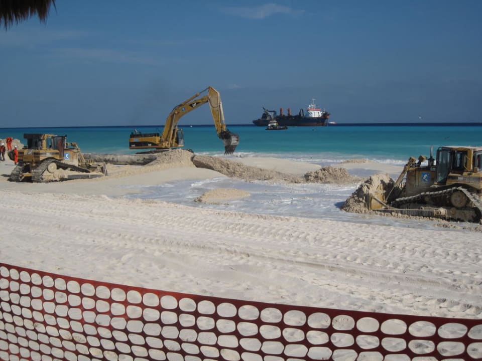 Unser Strand in der 1. Woche Iberostar Waves Tucan