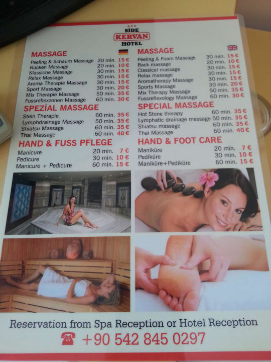 Spa Angebot Juli 2013 Hotel Kervan