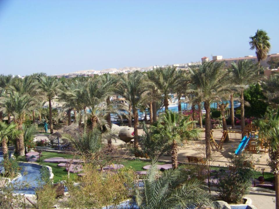 Blick vom Zimmer (T-Block) Giftun Azur Resort