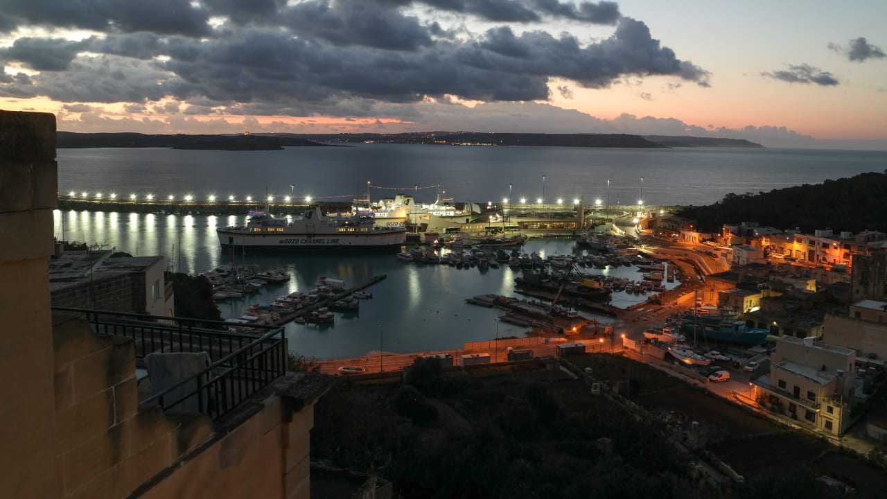 Ausblick Grand Hotel Gozo