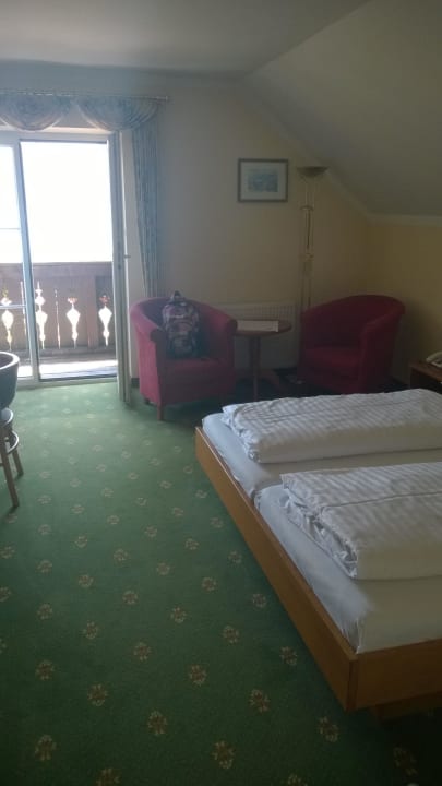 Angenehme Zimmergröße Hotel Garni Wenglhof