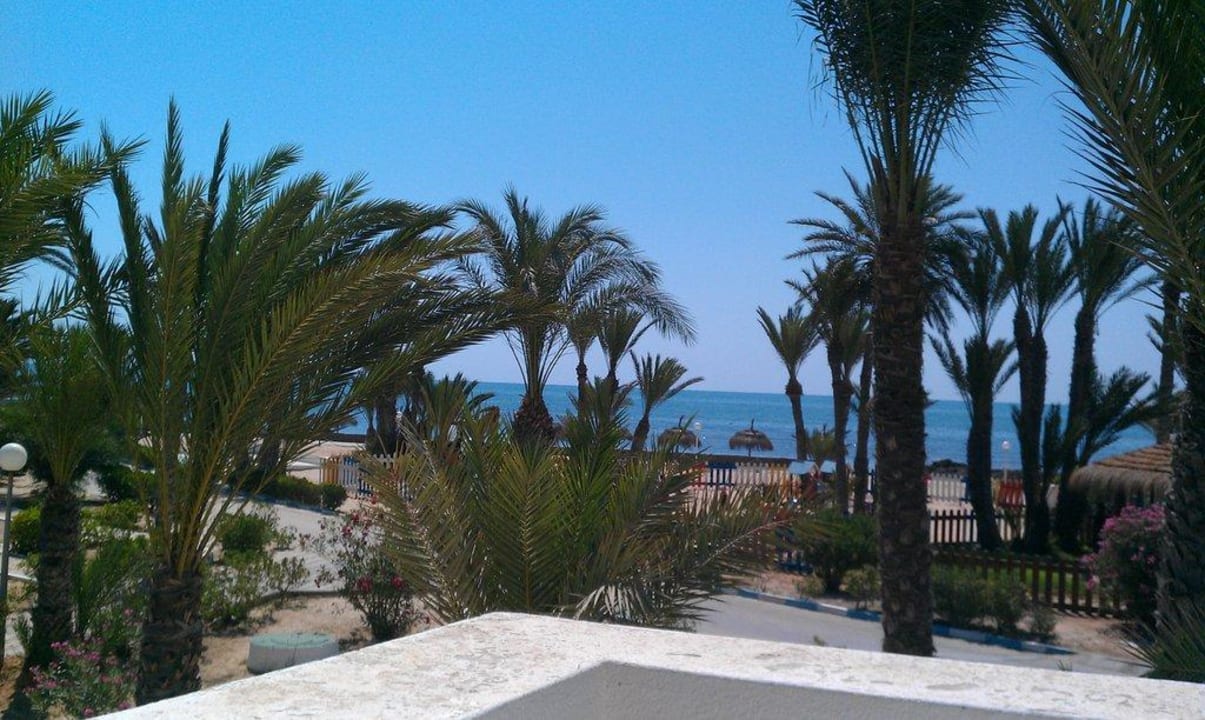 Unser Ausblick  Hotel El Mouradi Djerba Menzel