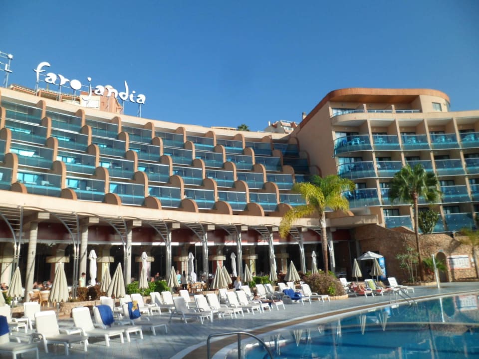 Blick auf die Meerblickzimmer MUR Hotel Faro Jandia & Spa Fuerteventura
