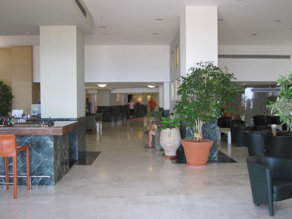 Lobby und Eingang Ibiscus Hotel Rhodos