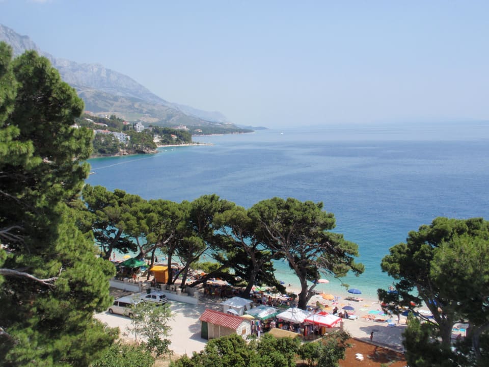 Blick aus dem Hotelzimmer Bluesun Hotel Soline