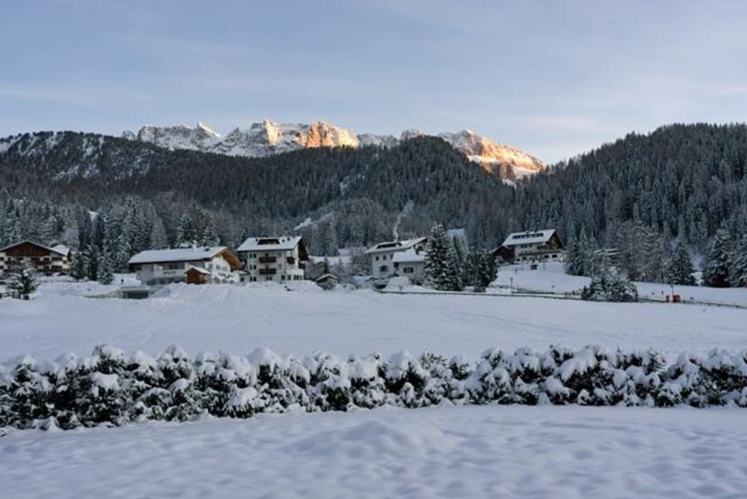 Sella in der Nachmittagssonne Hotel Garni Aghel