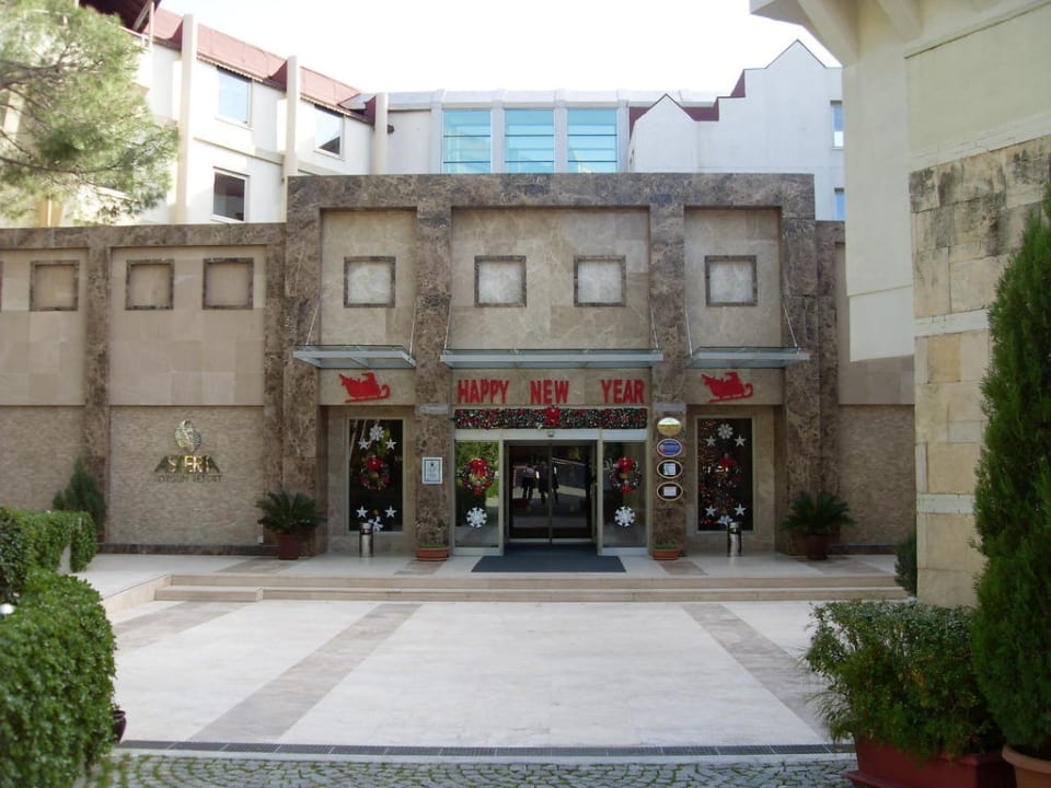 Eingang Arcanus Hotels Sorgun