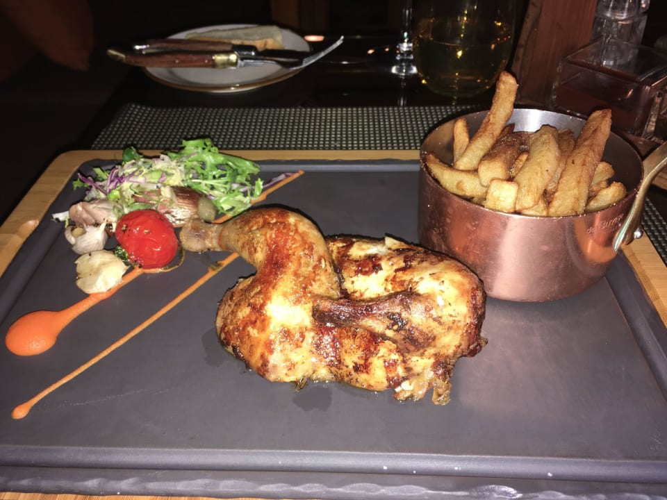 BBQ Beach Bar - Chicken :-) Emirates Palace Mandarin Oriental