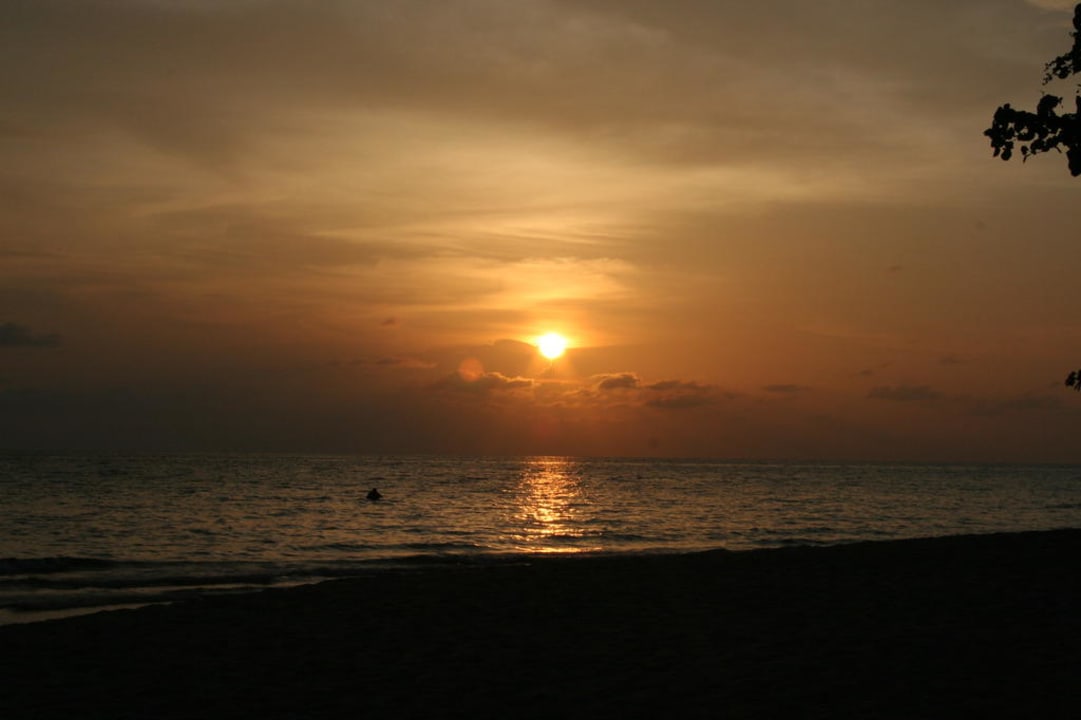 Sonnenuntergang White-Sand-Beach KC Grande Resort Koh Chang