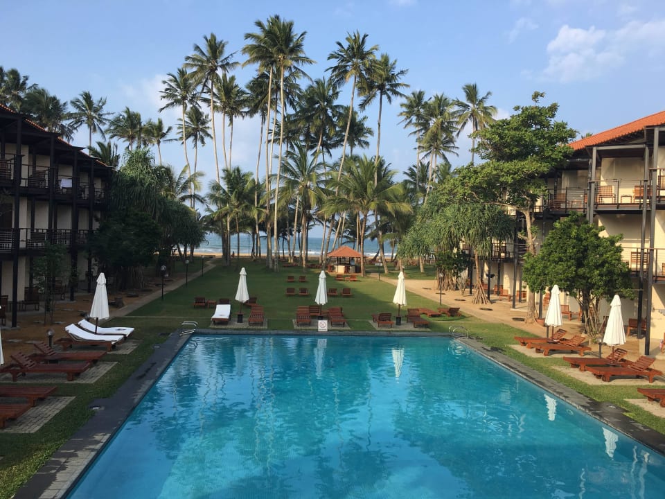 Blick aus dem Restaurant Mermaid Hotel & Club