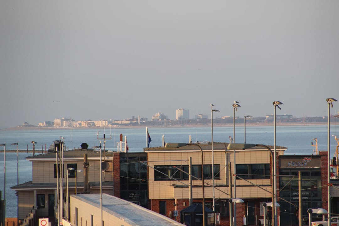 Blick auf Norderney Hotel Fährhaus