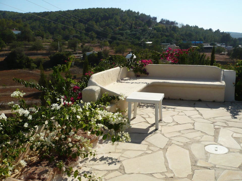 Sitzplatz mit Aussicht Finca La Colina