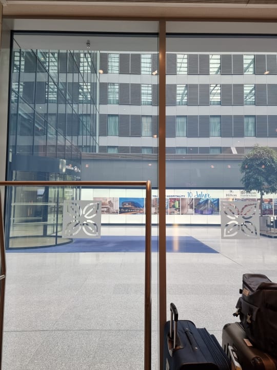 Ausblick Hilton Garden Inn Frankfurt Airport
