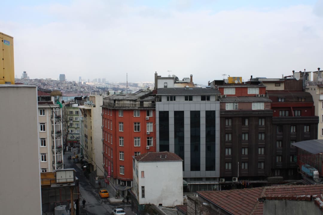 Ausblick aus Zimmer 1307 Hotel Levni