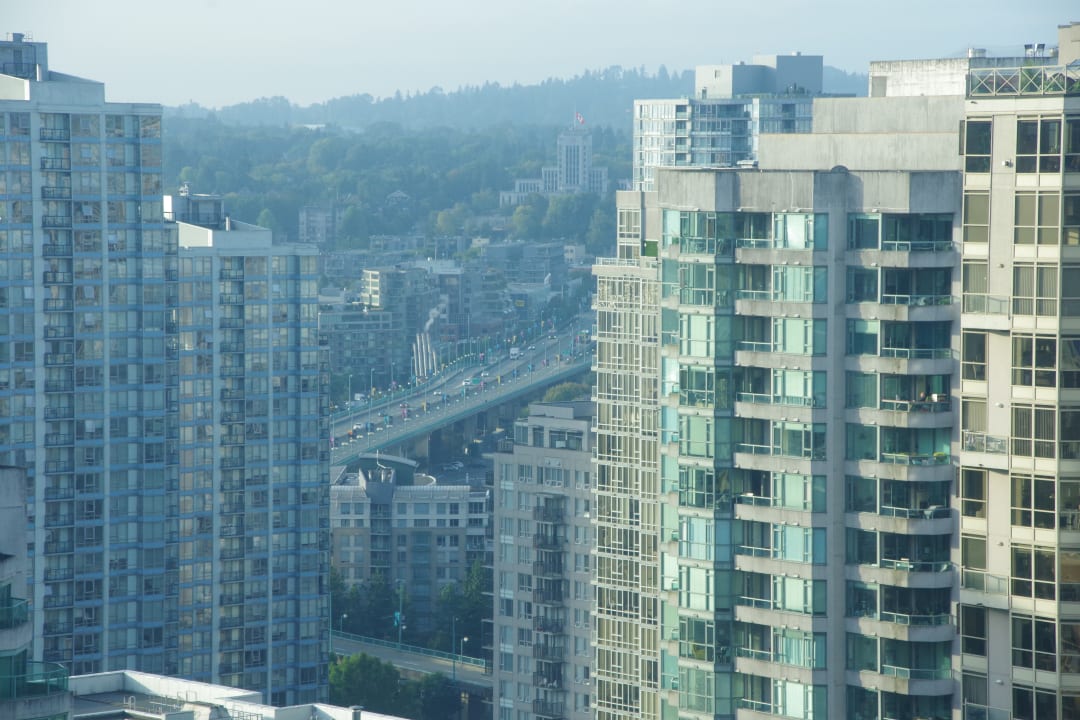 Ausblick Hilton Vancouver Downtown
