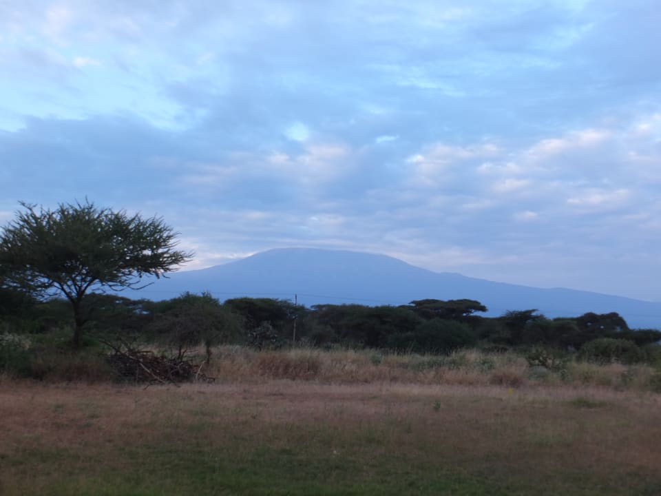 Ausblick Hotel Amboseli Sopa Lodge