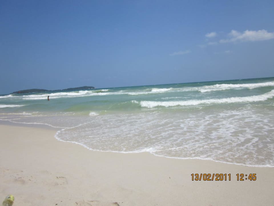 Blick aufs Meer bei Sonne Banana Fan Sea Resort