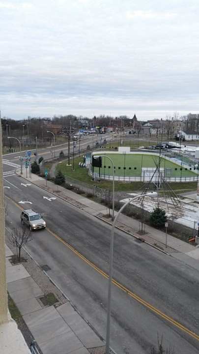 Ausblick zur Straße Wyndham Garden at Niagara Falls