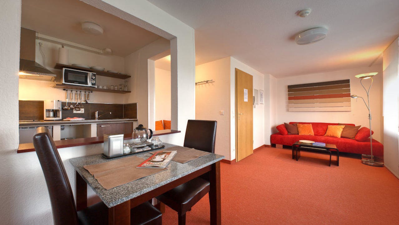 Wohnraum Appartements bade:haus Norderney