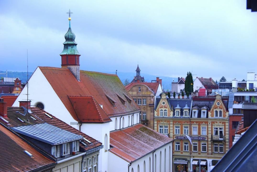 Vom Fenster aus Richtung Innenstadt Hotel Halm Konstanz
