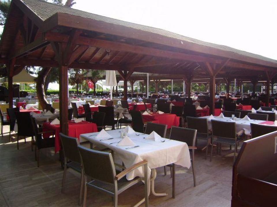 Hauptrestaurant draußen Turquoise Hotel
