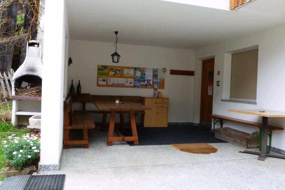 Terrasse Ferienwohnung Auhaus