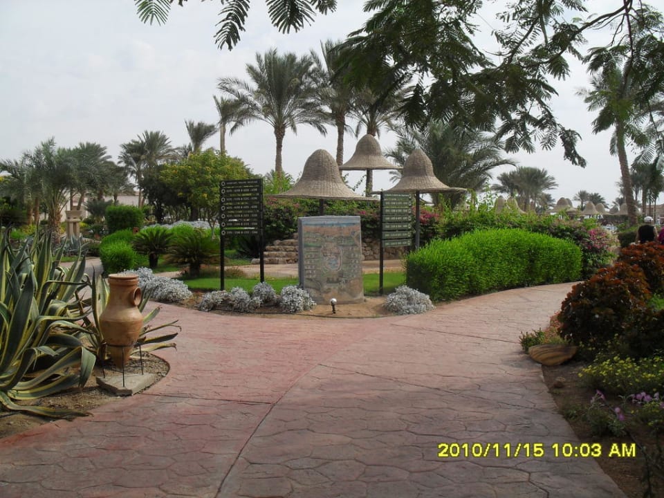 Auf dem Weg in Richtung Strand Parrotel Beach Resort