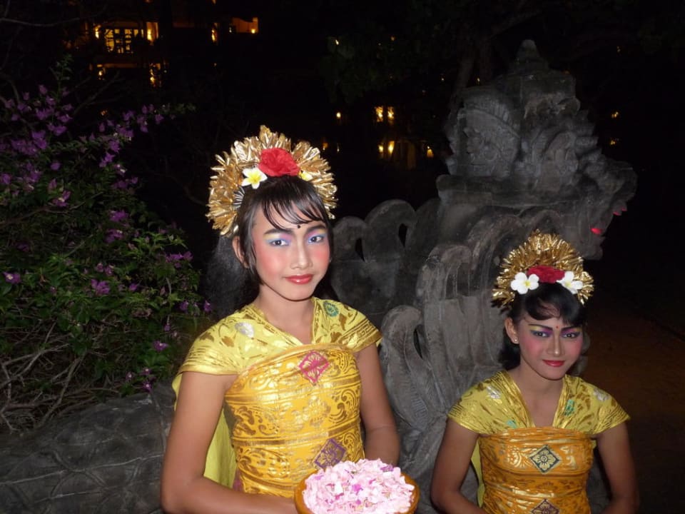 Empfang im Balitheater Ayodya Resort Bali