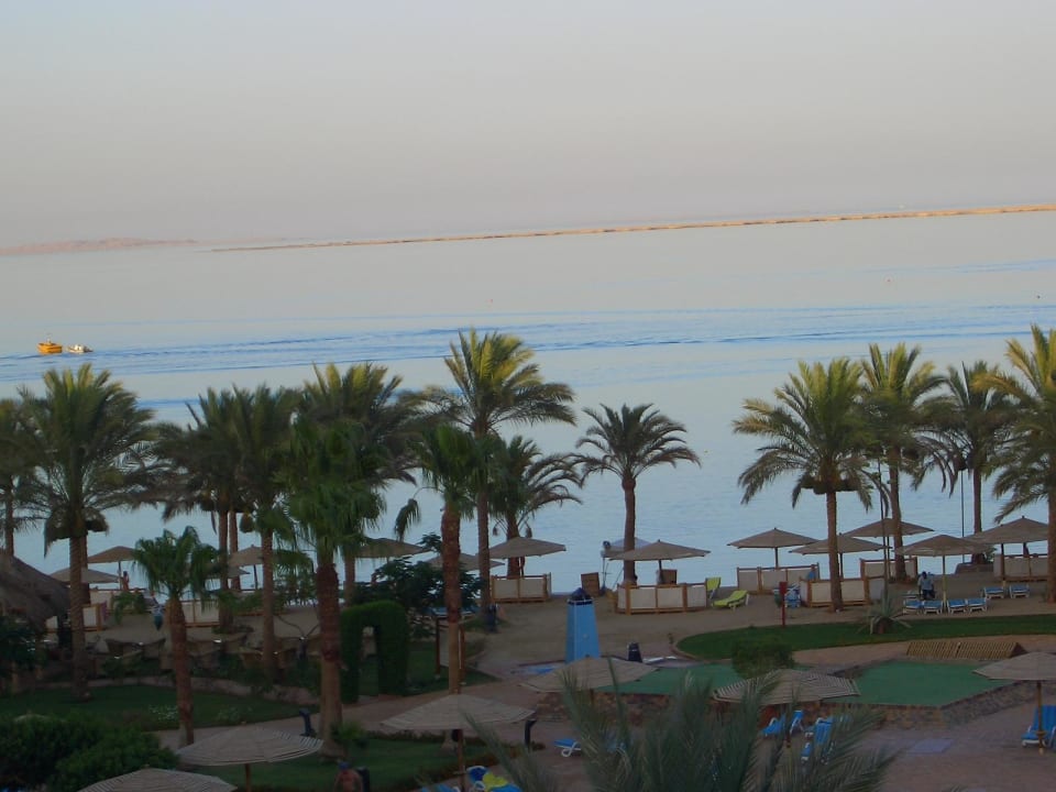 Aussicht vom Balkon Continental Hotel Hurghada