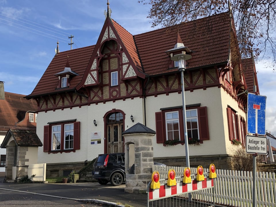 Außenansicht Unsere Stadtvilla Garni