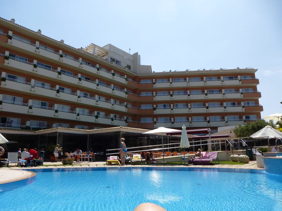 Blick vom Pool Caprice Janeiro Hotel & Spa