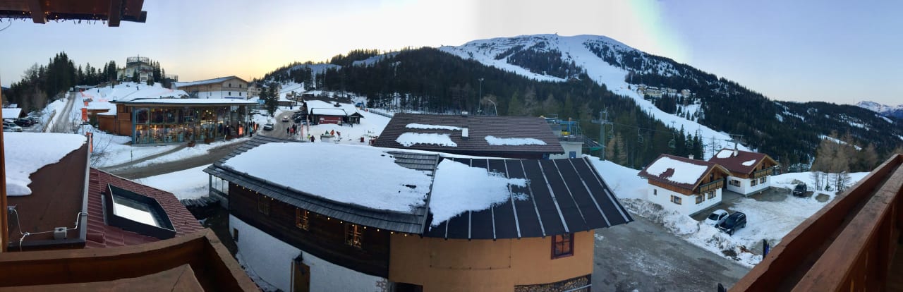 Ausblick Appartementhaus Speckalm