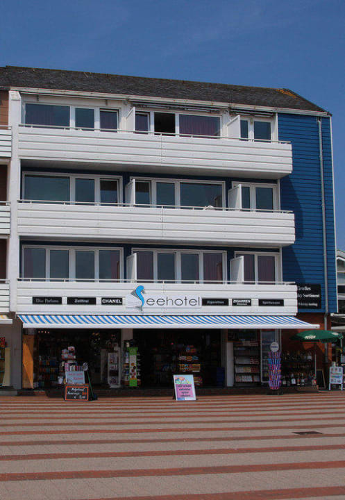 Ansicht von der Promenade Seehotel-Helgoland