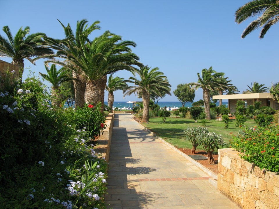 Gartenanlage Kernos Beach Hotel & Bungalows