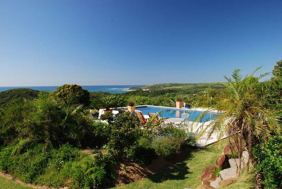 Blick von der Terrasse Cintsa Lodge