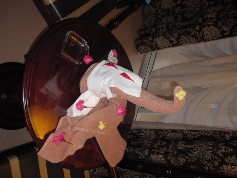 Deko vom Zimmermädchen Hotel Riu Bambu