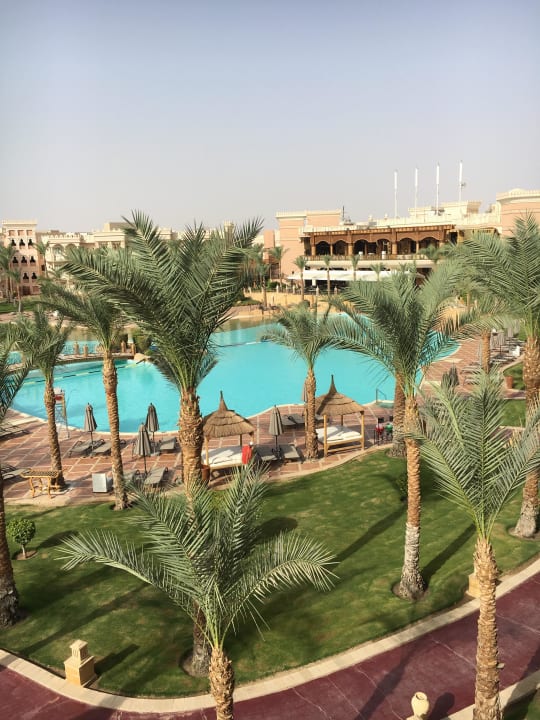 Ausblick vom Balkon Pickalbatros Palace Resort
