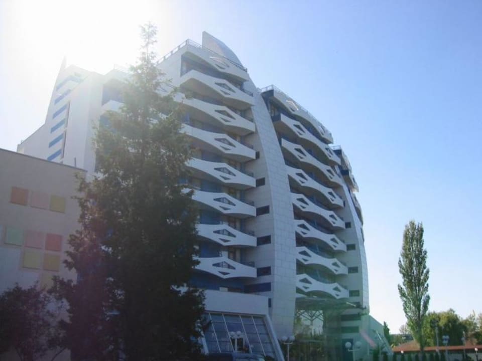 Trakia Plaza von vorn / Bulgarien Hotel Trakia Plaza