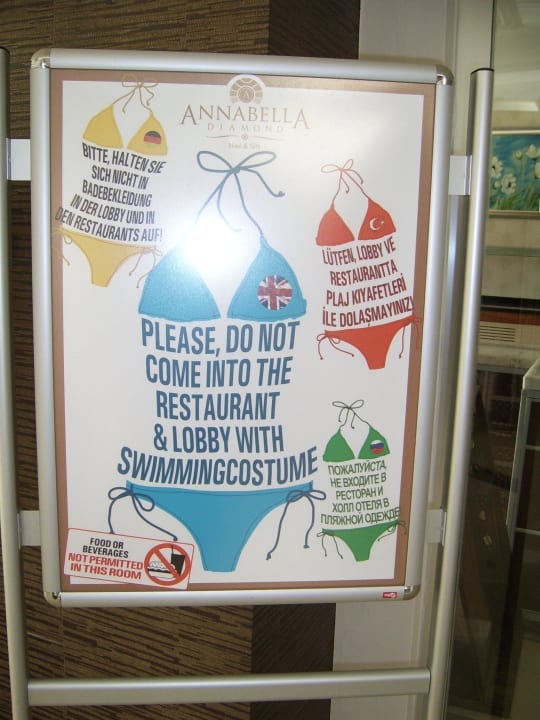 Netter Hinweis Annabella Diamond Hotel & Spa