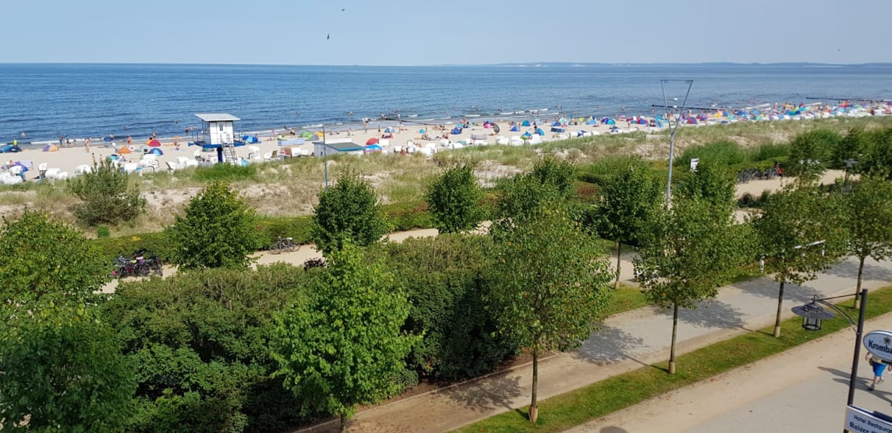 Ausblick Strandhotel Bansiner Hof