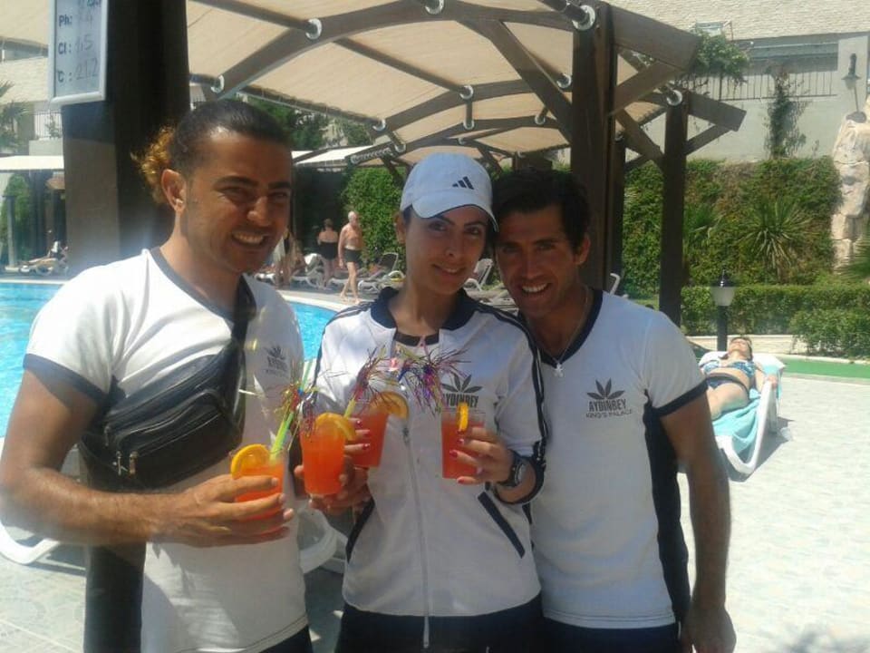 Animationsteam Elvis, Kitty und Oscar Aydinbey Kings Palace & Spa